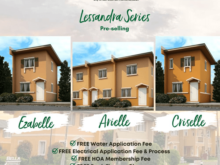 Lessandra Series Pre-selling house and lot for sale in SJDM, Bulacan