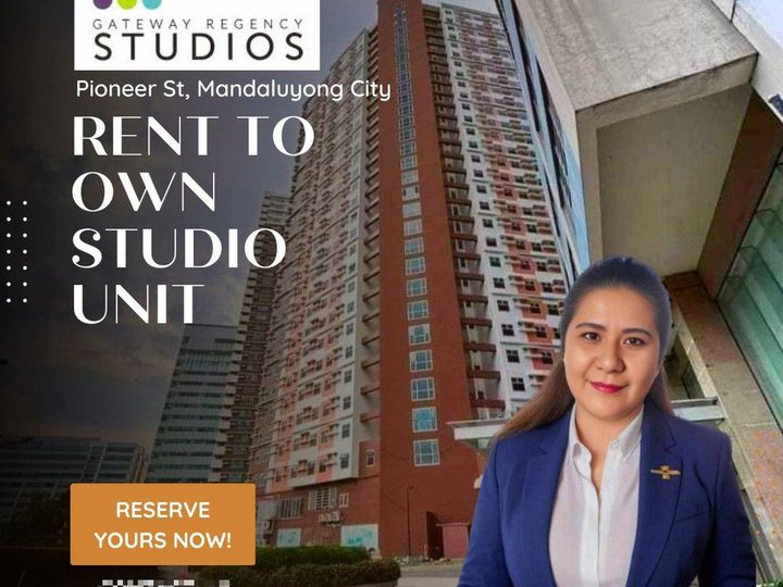 RENT TO OWN - GATEWAY REGENCY STUDIOS / EARLY MOVE-IN FOR 200K DP ONLY