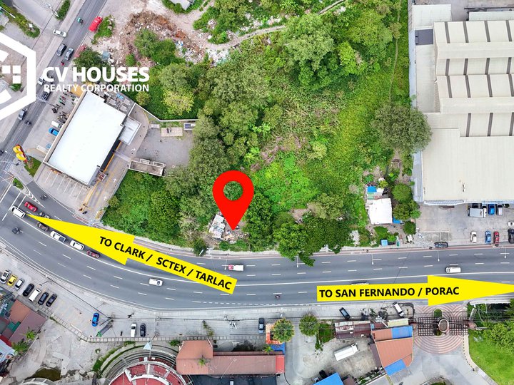 COMMERCIAL LOT FOR SALE ALONG FIL-AM FRIENDSHIP HIGHWAY NEAR CLARK, TIMOG TRIANGLE ANGELES CITY