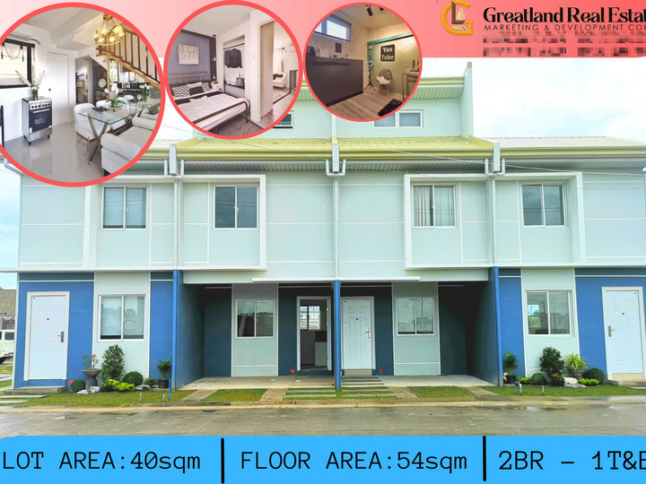 Affordable 2-bedroom Townhouse For Sale thru Pag-IBIG in Pampanga