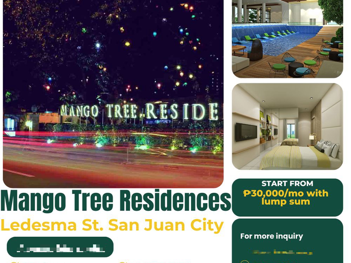 LIMITED SLOT 30.19 sqm 1-bedroom Residential Condo For Sale in San Juan