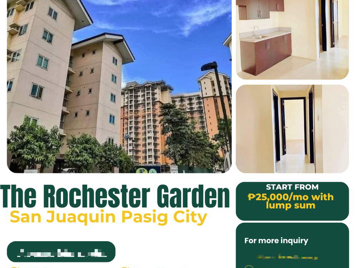 2 BEDROOM READY FOR OCCUPANCY AT SAN JOAQUIN PASIG CITY