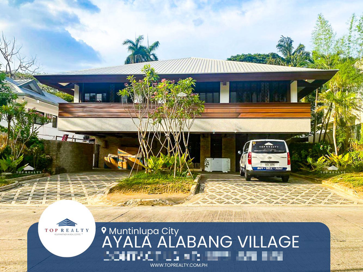 Ayala Alabang Village, Muntinlupa City House for Rent!