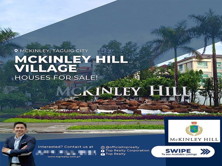 Mckinley Hill, Taguig, Metro Manila, House for Sale in McKinley Hill Village, Fort Bonifacio Nr.BGC
