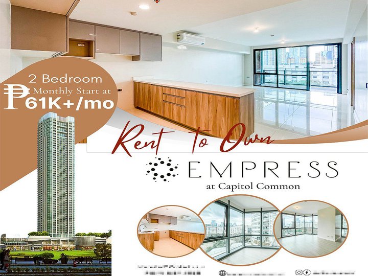 Empress at Capitol Commons Pasig City 2 Bedroom Condo for Sale