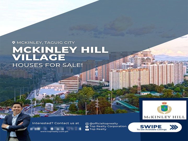 For Sale: 5BR-6BR Houses in McKinley Hill Village House For Sale! BELOW MARKET VALUE!