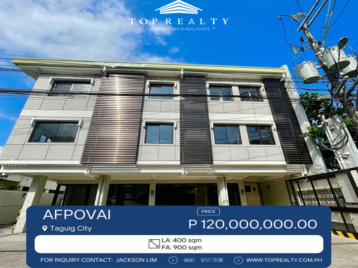 For Sale: Residential Building in Taguig at Afpovai