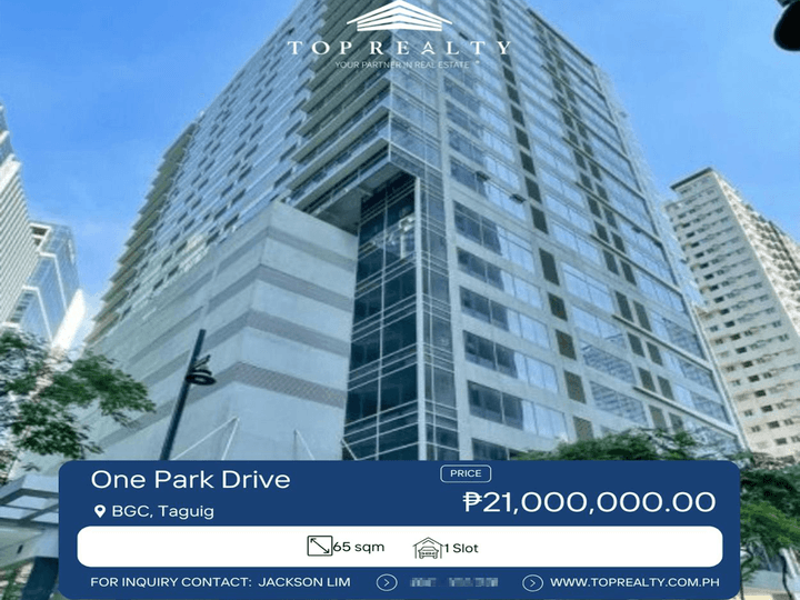 For Sale: Office Space in One Park Drive BGC, Taguig CIty