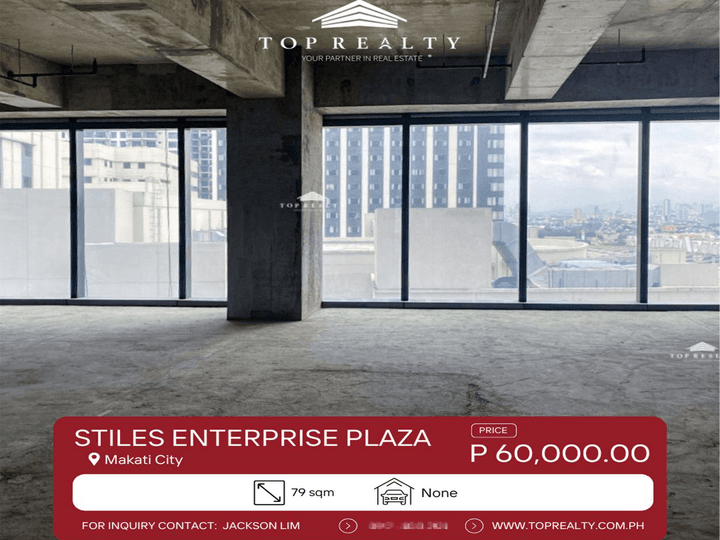 For Rent: Office Space in Stiles Enterprise Plaza, Makati City