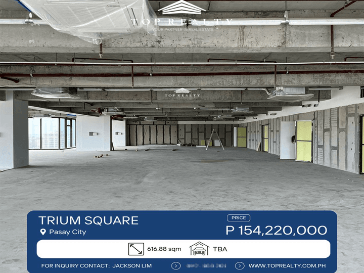 Prime Bare Office Space for Sale in Trium Square at Pasay City