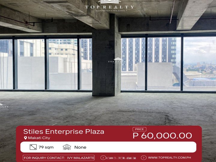 79sqm Office Space for Rent in Makati City near Makati Circuit