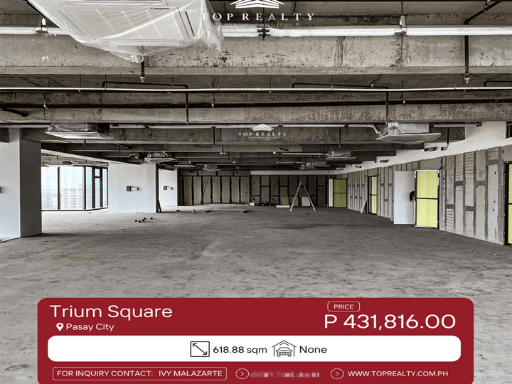 5 Bare Office Spaces for Lease in Trium Square, Pasay City