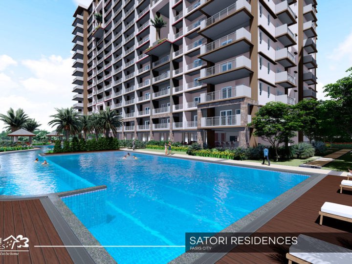 55.50 sqm 2-bedroom Condo For Sale in Pasig Metro Manila