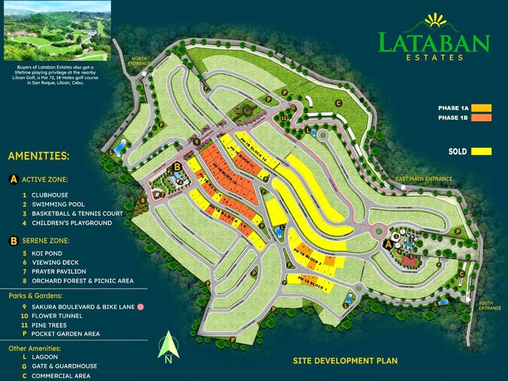 Overlooking Residential Lot for Sale in Lataban Estates, Lilo-an, Cebu