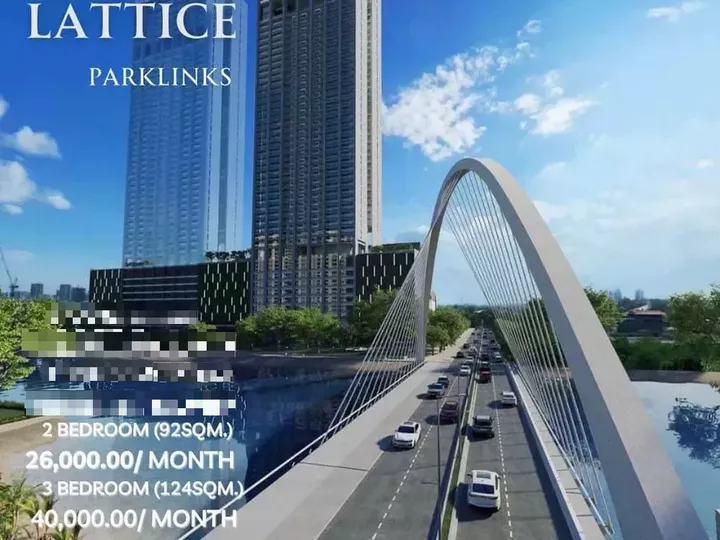 ALVEO LAND THE  LATTICE , PARKLINKS C5 PASIG CONDO FOR SALE