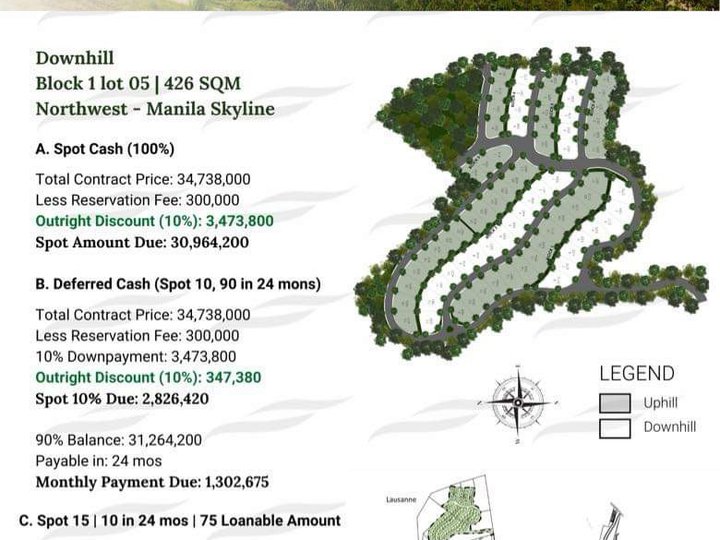 Pre-Selling 426 sqm Residential Lot For Sale in Tagaytay Cavite