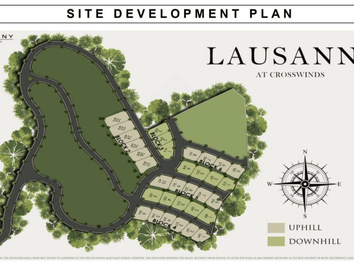 356sqm lot for sale in Lausanne Crosswinds Tagaytay City