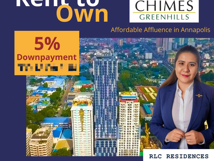 Rent to own CONDO CHIMES GREENHILLS, near Santolan MRT Station, QC.