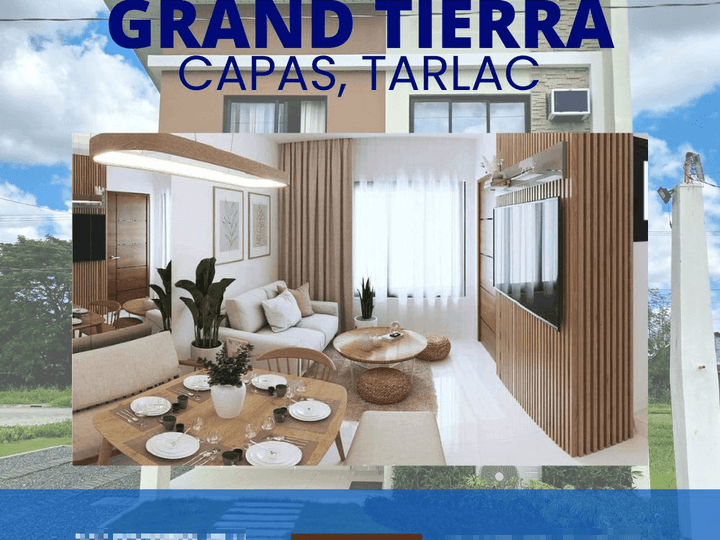 HOUSE AND LOT IN CAPAS TARLAC | GRAND TIERRA | WE ACCEPT PAGIBIG FINANCING | NEAR CLARK AIRPORT