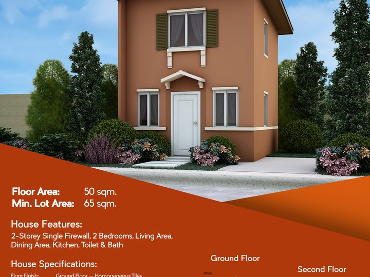 A NRFO SINGLE ATTACHED HOUSE FOR SALE IN CALAMBA, LAGUNA