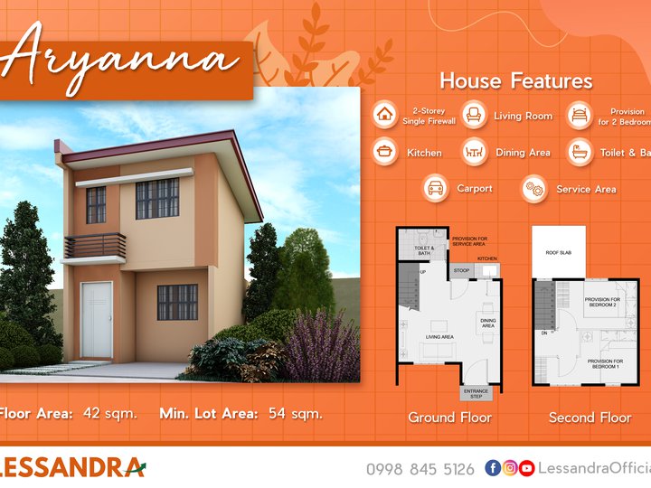 Affordable House in Palo Leyte (Aryanna Single Detached)
