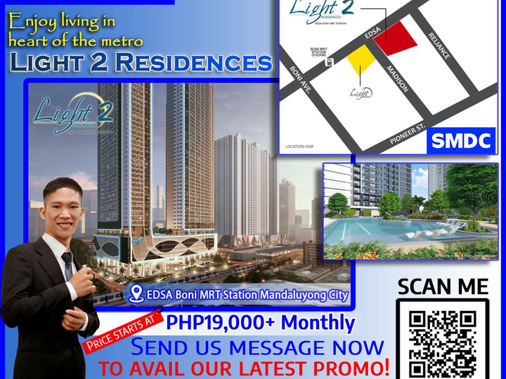 SMDC Light2 Residences Executive Condo in Mandaluyong