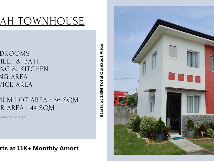 ALIAH - 2 Storey Townhouse in Promesa Pila Laguna