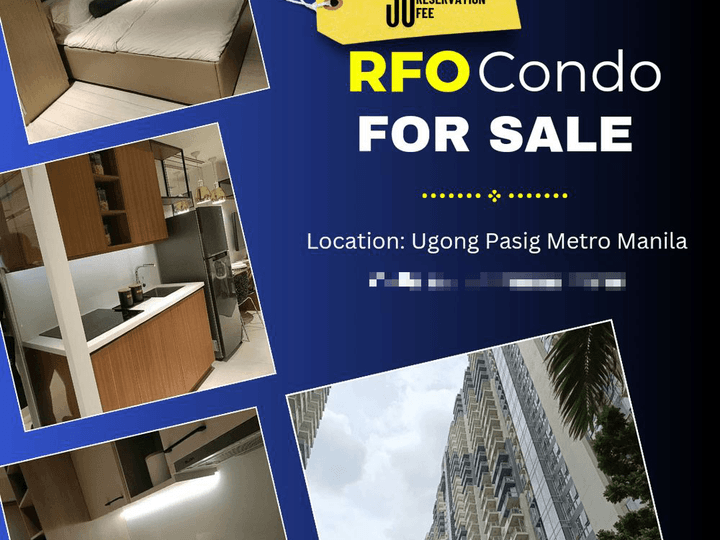 23 sqm Studio Condo For Sale in Pasig Metro Manila