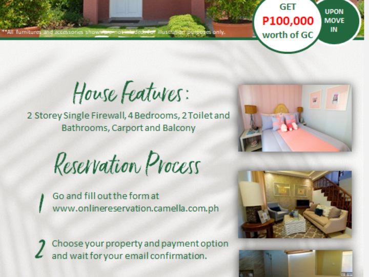 Hurry and Reserve the 4-bedroom Single Attached in Orani, Bataan!