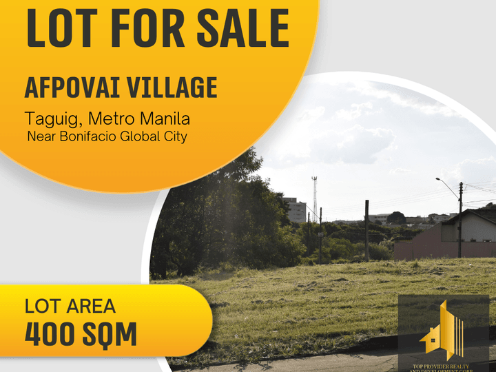 Available Lot FOR SALE quick access to SKYWAY NAIAX Entry Point