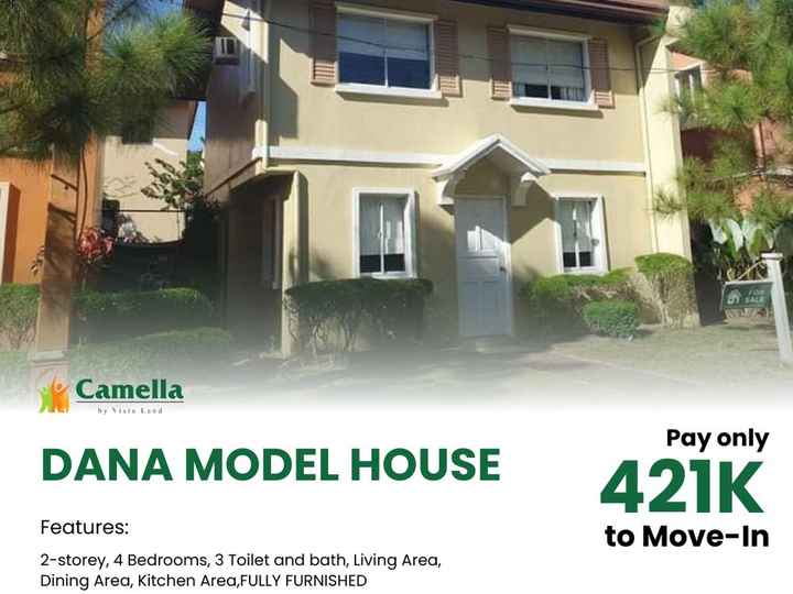 Dana Model House (Furnished) in Pit-os, Cebu City 421K TO MOVE IN