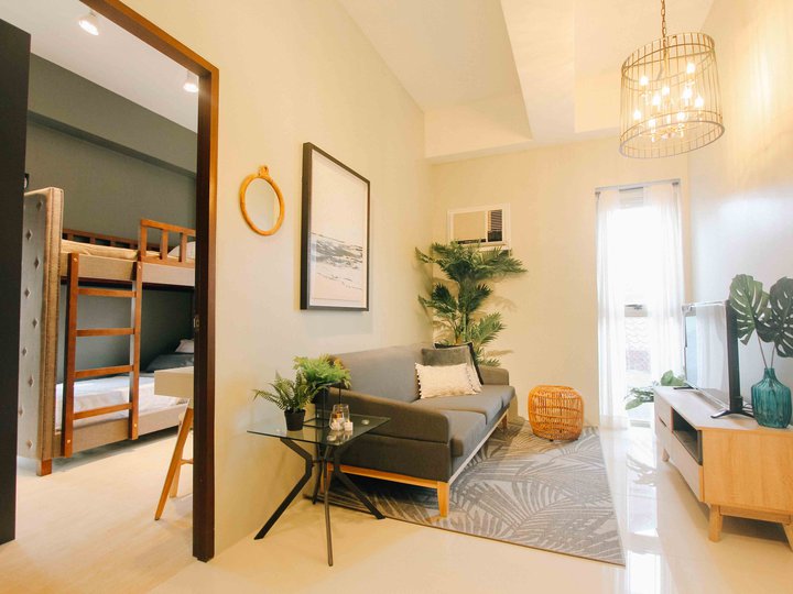 Fully Finished Two Bedroom Unit in Quezon City accessible via MRT 7