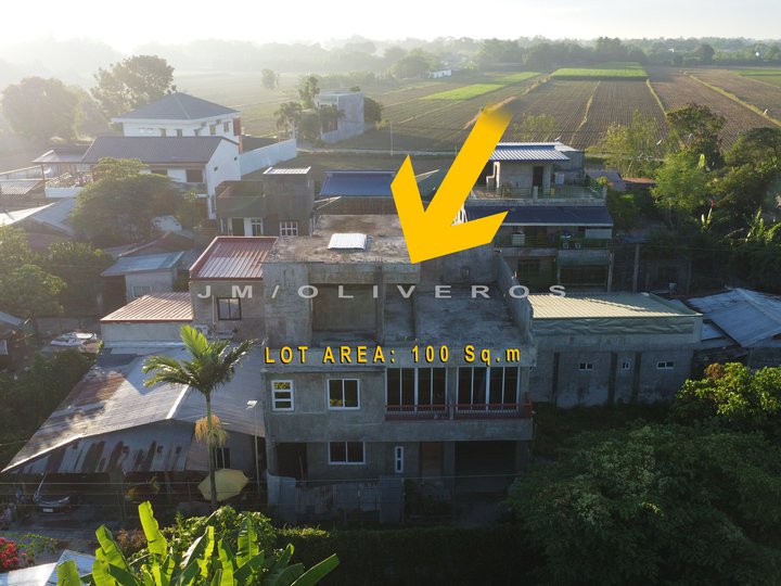 4 Storey House and Lot for Sale in Villasis Pangasinan (Unfinished)