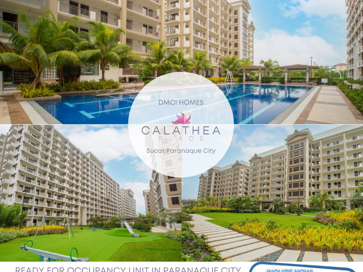 Calathea Place by DMCI Homes in Sucat Paranaque