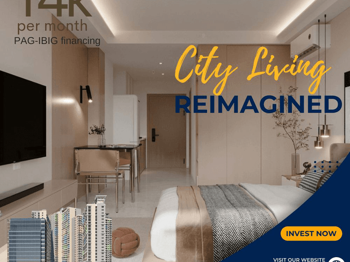 59.00 sqm 2-bedroom Rent to Own Condominium For Sale in Cebu City Cebu