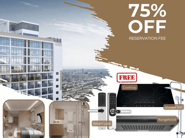 Preselling Condominium-Cebu City with Balcony and Pool -Studio/1br/2br