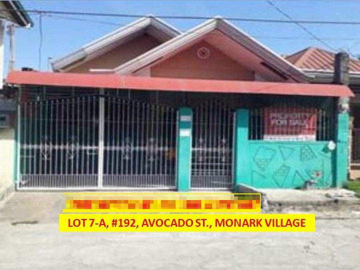 Foreclosed, House and Lot MONARK VILLAGE,   TUYO, BALANGA BATAAN