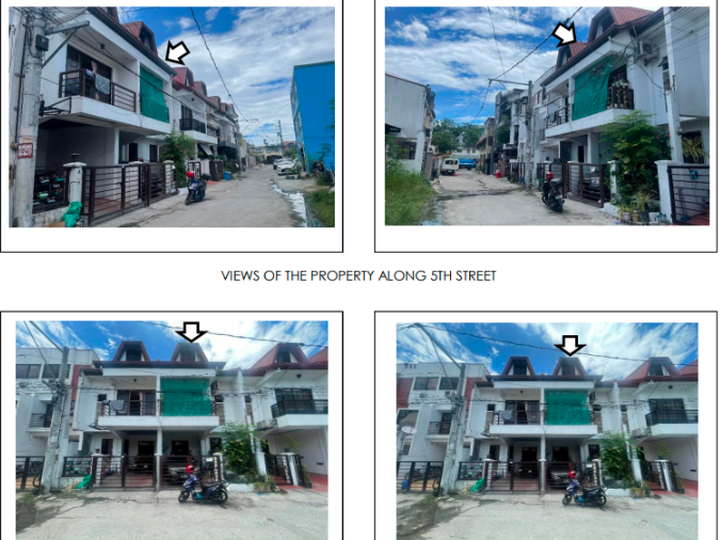 Foreclosed Townhouse in San Miguel Taguig Metro Manila DISCOUNTED LOT 7A