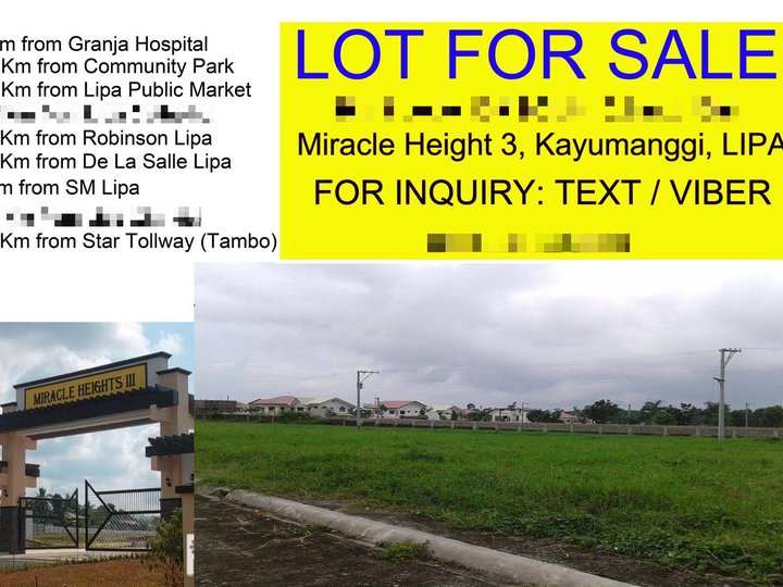 Residential Lot in Lipa City