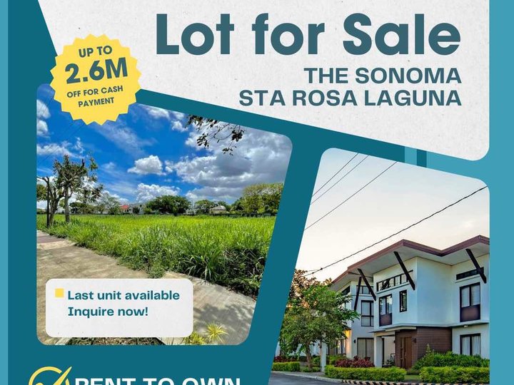 LOT FOR SALE IN STA. ROSA LAGUNA