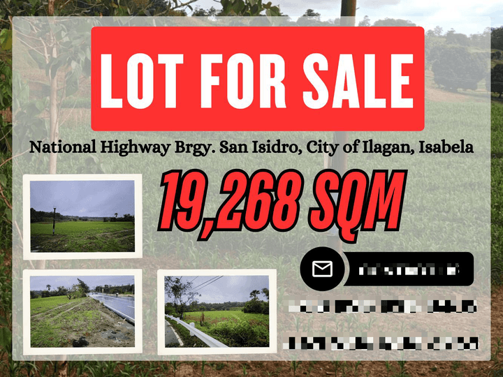 19,268 sqm Residential Farm For Sale in Ilagan Isabela