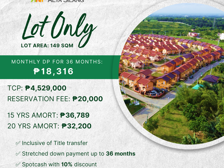 149 SQM LOT FOR SALE IN CAVITE