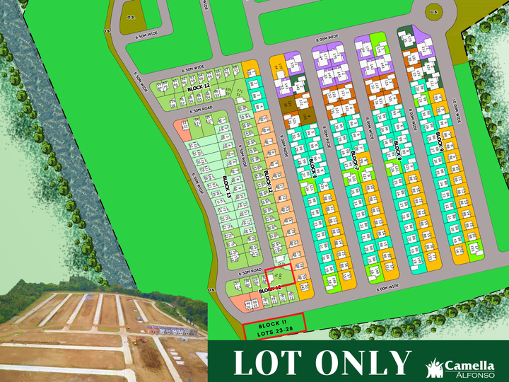 78 sqm Residential Lot For Sale in Alfonso Cavite