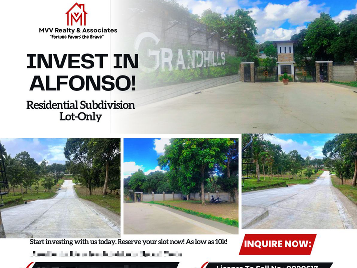 Subdivision Lot Only near in Tagaytay City