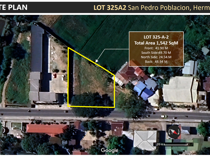 Lot 1,542 SqM for Long Term Lease