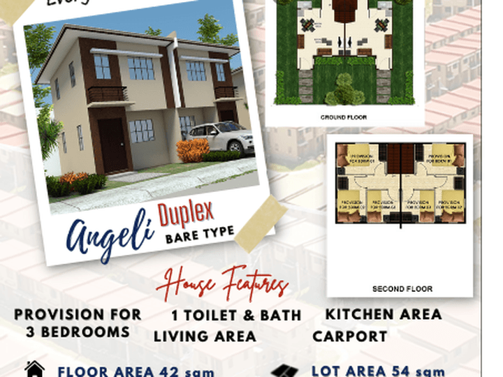 Affordable House and Lot in Pilar Bataan