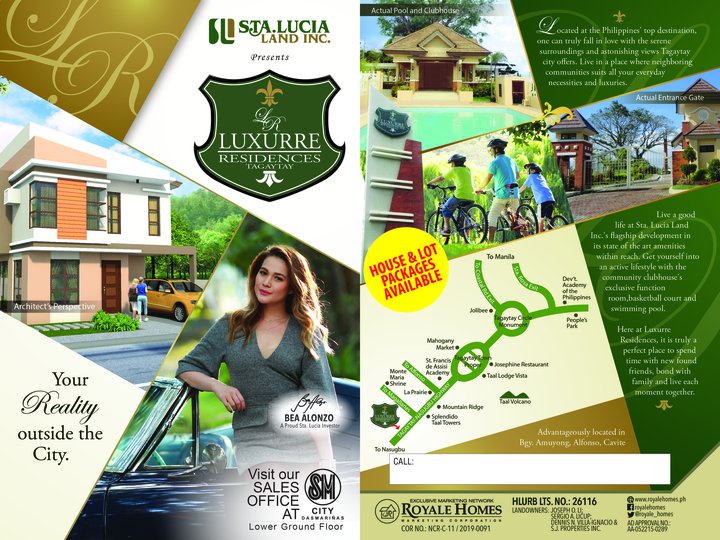 LOTS for SALE!!! LUXXURE RESIDENCE TAGAYTAY