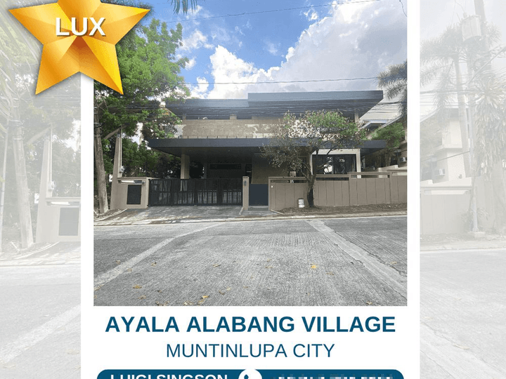 AYALA ALABANG VILLAGE BRAND NEW HOUSE MUNTINLUPA