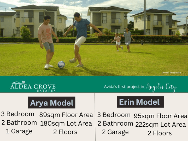 Pre-selling House and Lot in Angeles Pampanga- Aldea Grove Estates