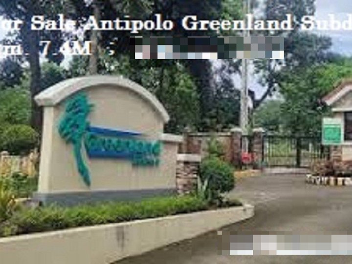 I'm selling residential lot in Antipolo Greenland Subdivision,Antipolo City 09759663299